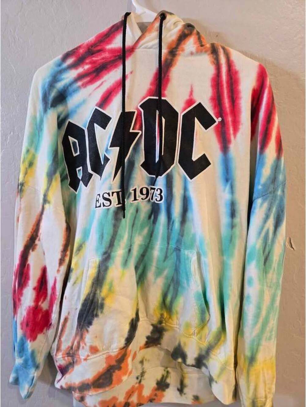 AC/DC Hoodie Men's Size Medium